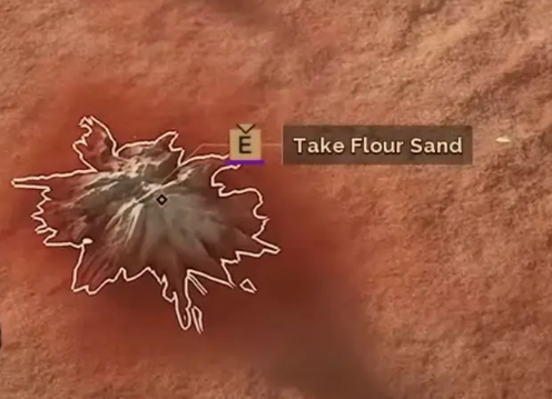 flour sand